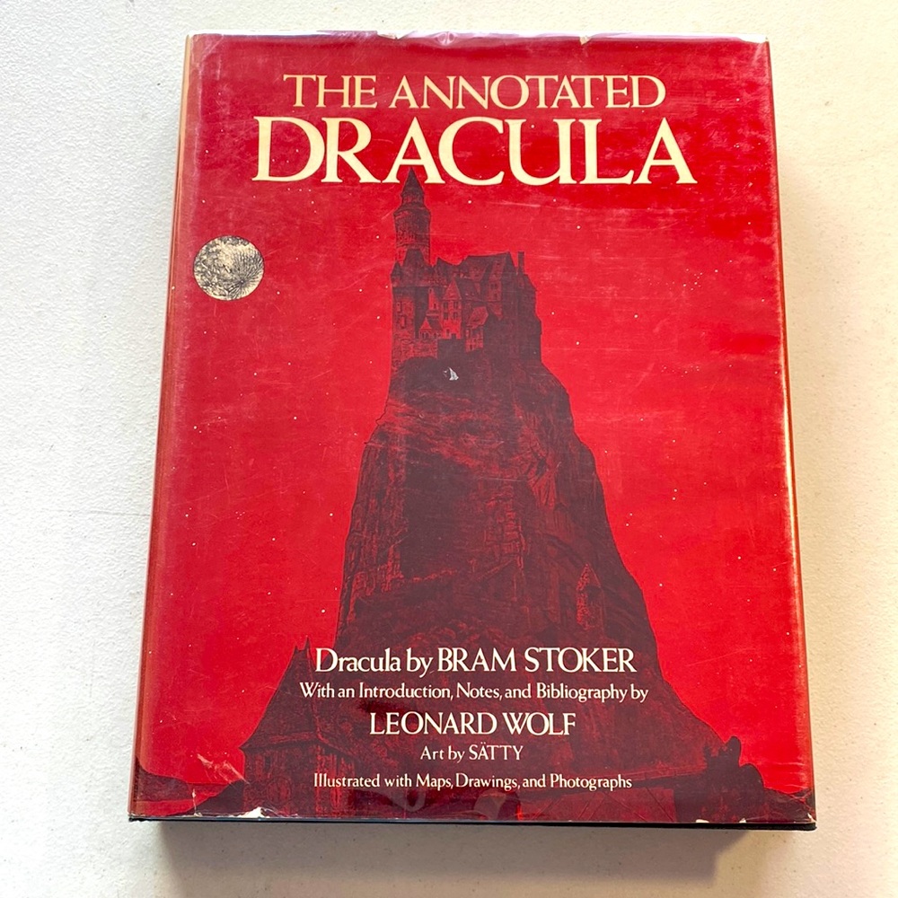 Dracula Book Large Hardcover RARE